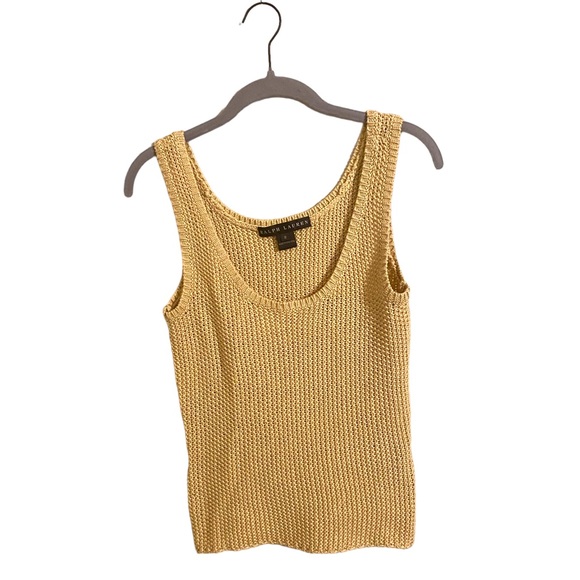 Ralph Lauren Black Label Tops - Ralph Lauren Black Label Knit Tank Top Medium
